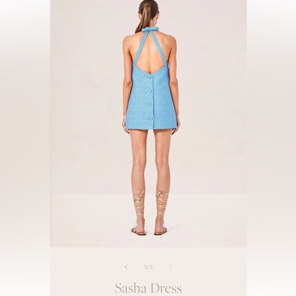 NWT Alexis Sasha mini dress I’m calypso. Size large. - Picture 3 of 8